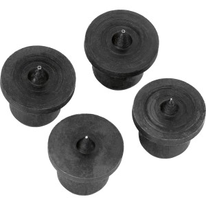LUX Dübelfix Classic 10 mm, 4 Stück aus Carbon Stahl für präzise Dübelsetzung.