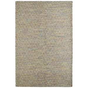 MeGusta Kurzflor Teppich Clara, 140x200 cm, Wolle, Vintage Modern Multi mit Rautenmuster.