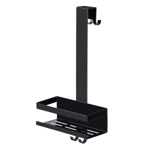 Wenko Duschcaddy Bribano Uno 23 cm x 44,5 cm x 18 cm Schwarz