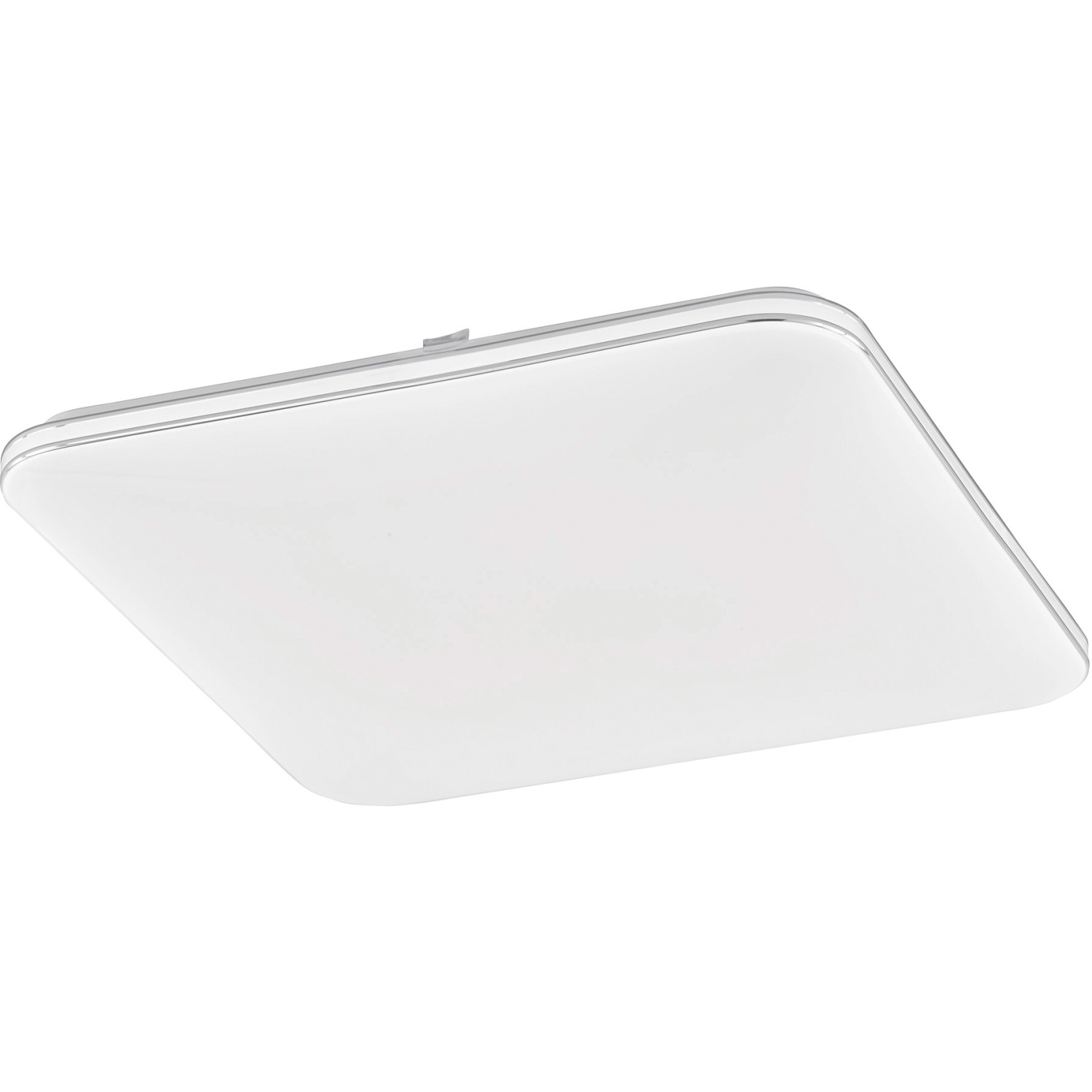 Fischer & Honsel LED-Deckenleuchte Porto Weiß 48,5 x 48,5 cm