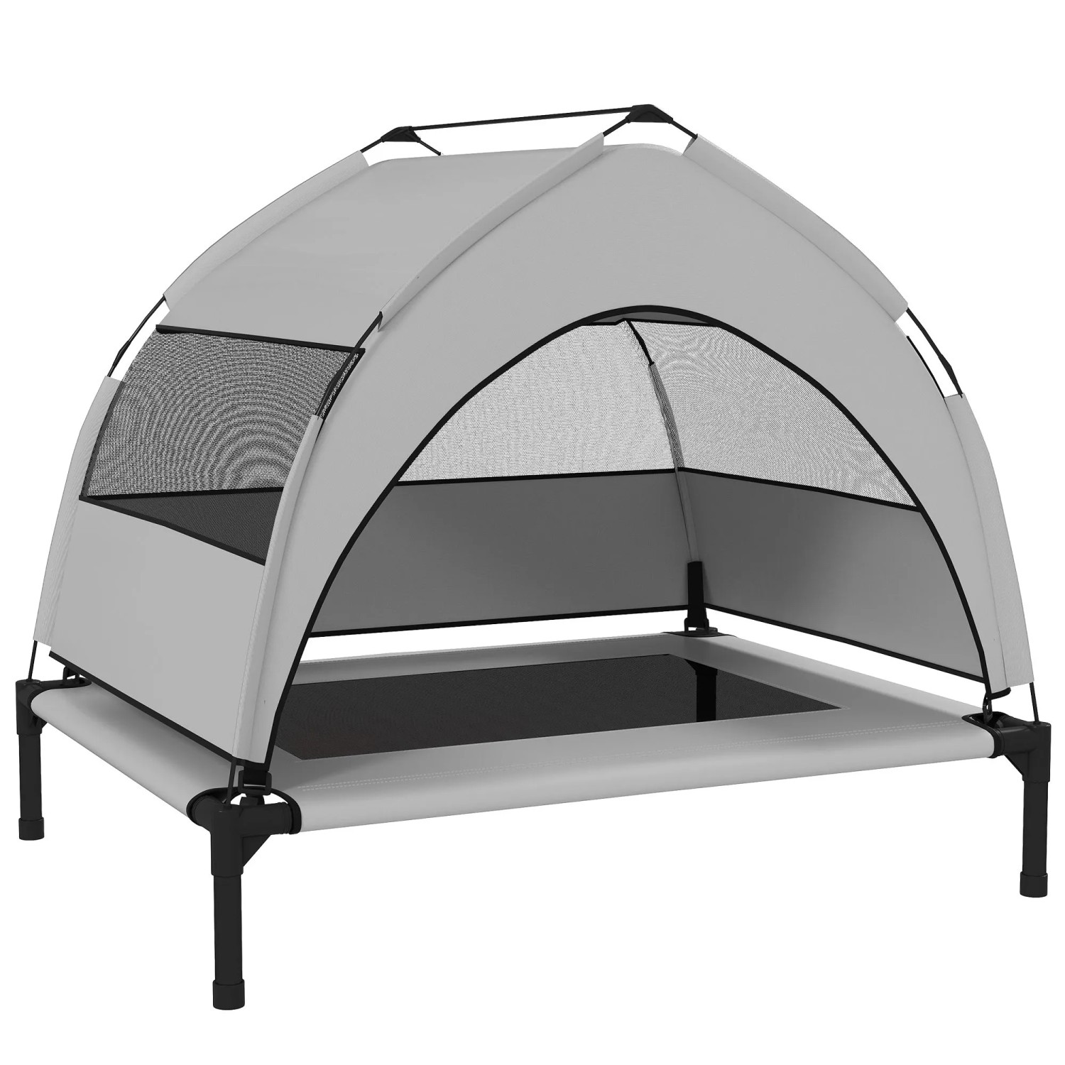 PawHut Erhöhtes Hundebett Polyester 76 x 61 x 70cm