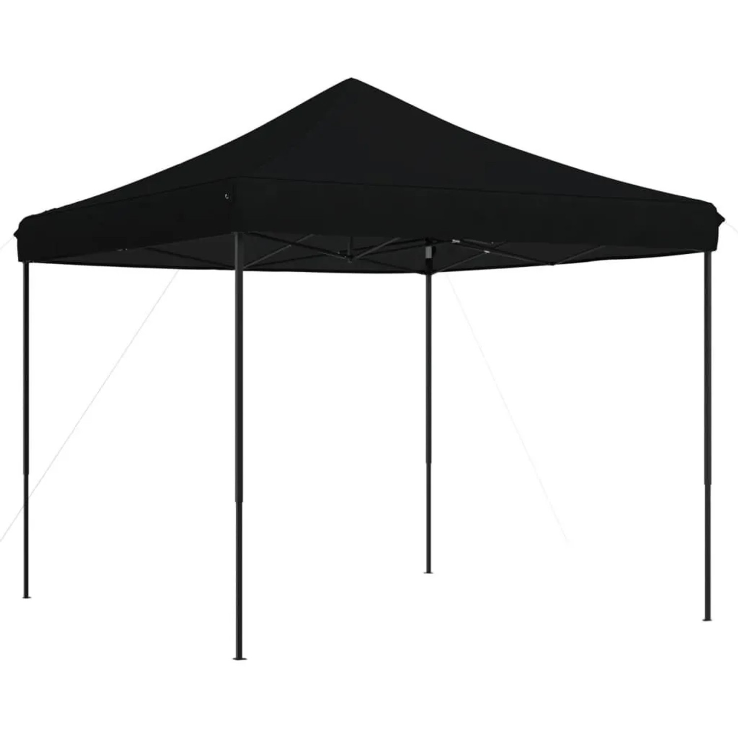 vidaXL Partyzelt Faltbar Pop-Up Schwarz 292x292x315 cm 4004920