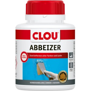 Clou Abbeizer Vorbehandlung 375ml für Innen & Außen. Zum Entfernen alter Farben und Lacke.