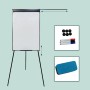 Relaxdays Flipchart Whiteboard Aluminium Schwarz Höhenverstellbar Magnetisch Abwischbar Mit 2 Armen 100 cm x 70 cm 4,2 kg_5