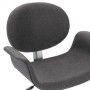 vidaXL Esszimmerstühle 2 Stk Drehbar Grau Stoff 3054863_7