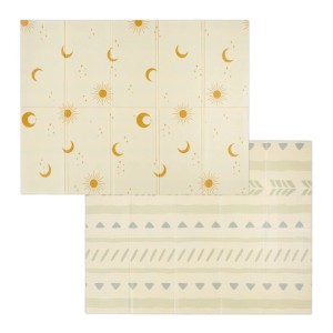 Relaxdays Krabbelmatte XPE-Schaumstoff Faltbar 200 cm x 150 cm x 1 cm 0,8 kg