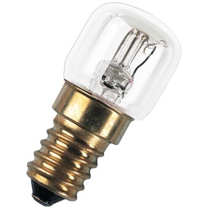 Osram T-Röhrenlampe E14, 15W, Warmweiß, 85lm, 5x2,2cm. Leuchtmittel für Backofen und mehr.