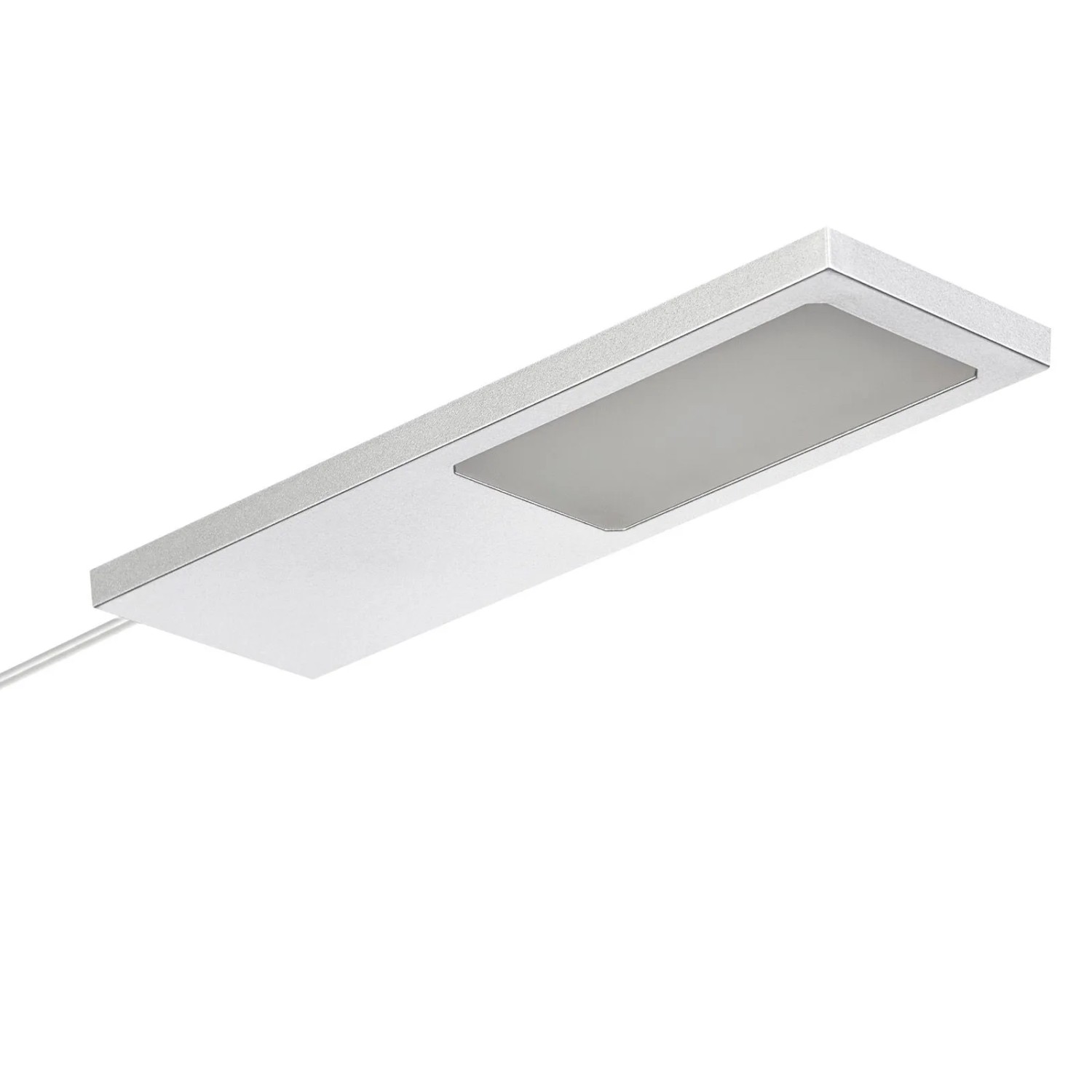SOTECH Einzel LED Möbelleuchte GIULIA II Ohne Sensor Silbergrau 2700K Warmweiß