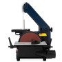 EBERTH Bandschleifmaschine 300W mit Schleifband und Schleifpad, blau/schwarz
