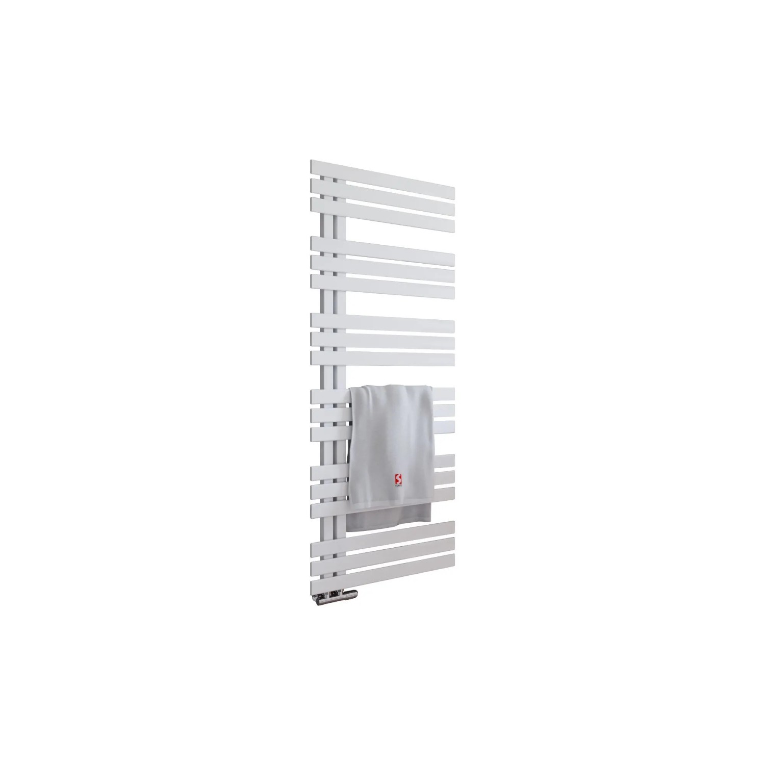 Schulte Emma Badheizkörper 60 x 150 cm 680 W Mittelanschluss Weiß