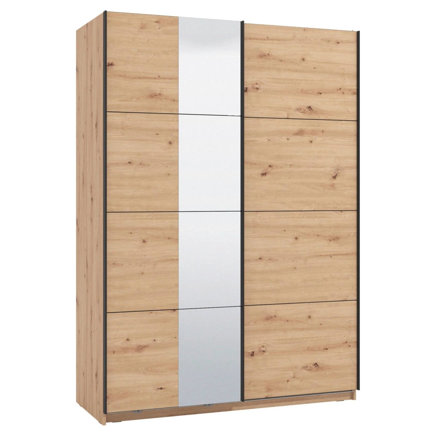 Mömax Schwebetürenschrank Gard 150 in Eiche Artisan