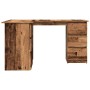 vidaXL Eckschreibtisch Altholz-Optik 145x100x76 cm Holzwerkstoff 855962_6