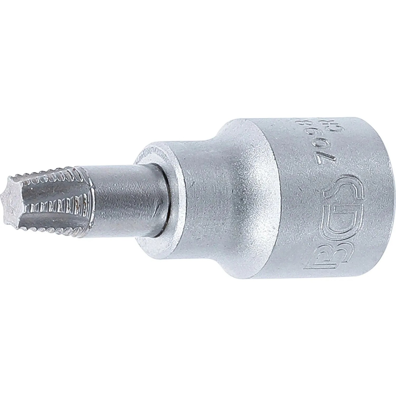BGS Schraubenausdreher Bit Einsatz Antrieb Innenvierkant 10 Mm  3 8 Zoll  Für Defektes T Profil  Für Torx  T40 7098 T40