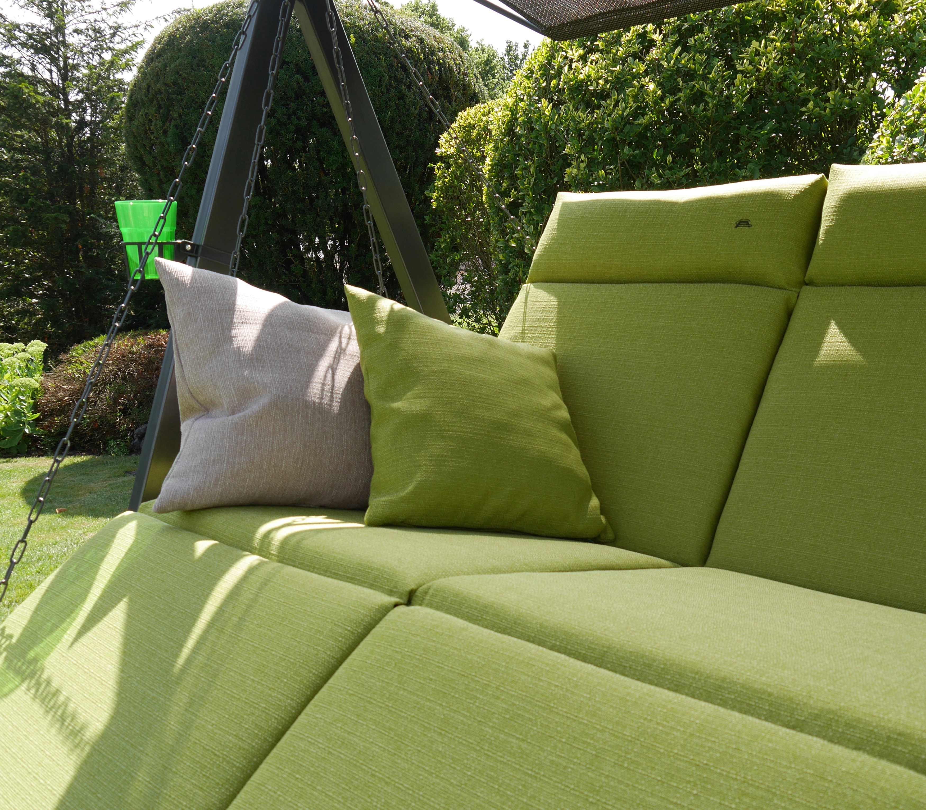 Lime 3-Sitzer Angerer Lounge Smart Hollywoodschaukel bei OBI