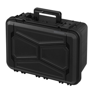 Schwarzes, wasserfestes Youcamp Schutzcase NEMO I E, 415x280x190mm, für Aufbewahrung und Ordnung.