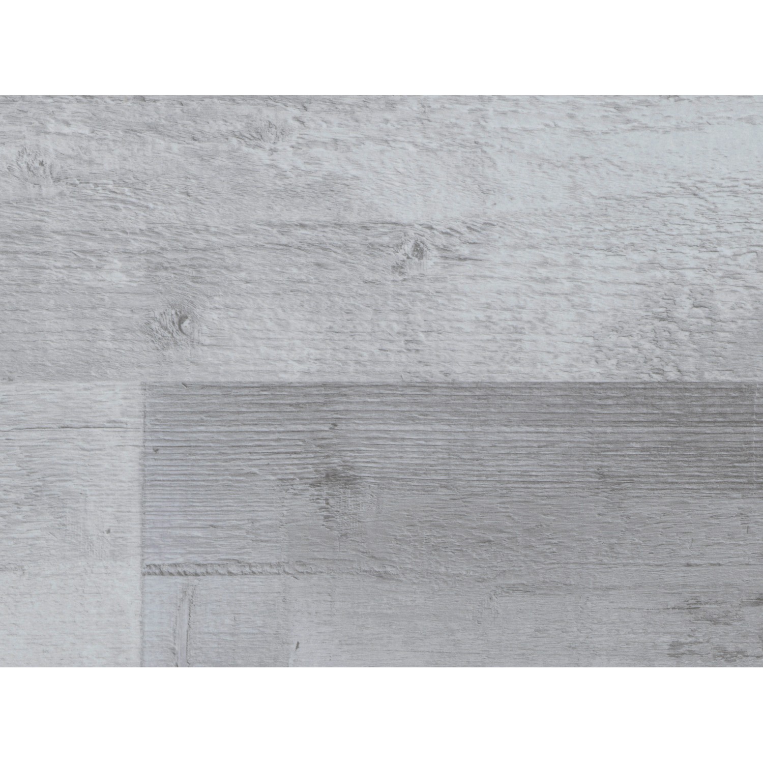 Heller Laminatboden im Pinie Historic Pine Dekor mit Holzstruktur.