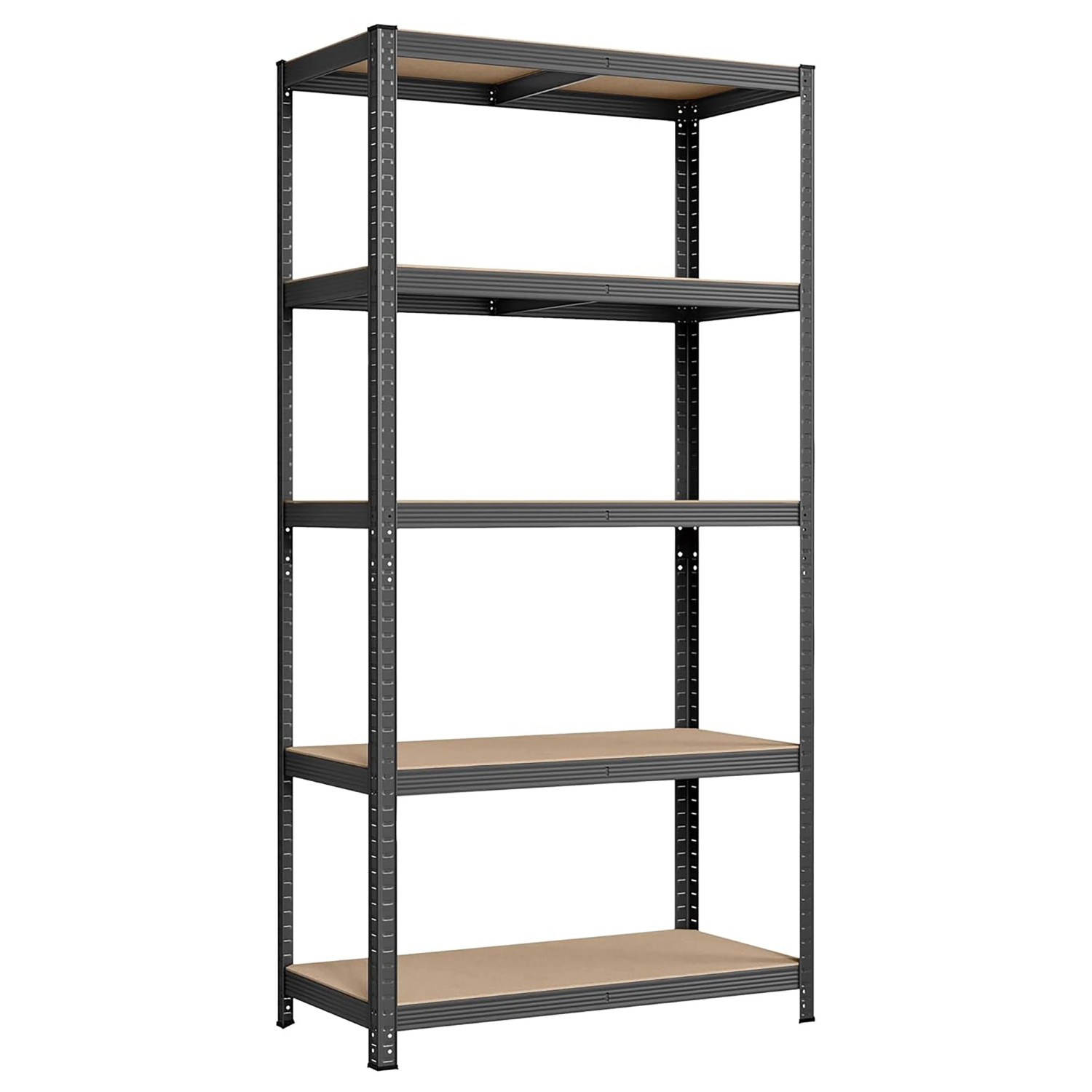 Songmics Schwerlastregal Cozory 50  x 100 x 200 cm Grau-Braun günstig online kaufen