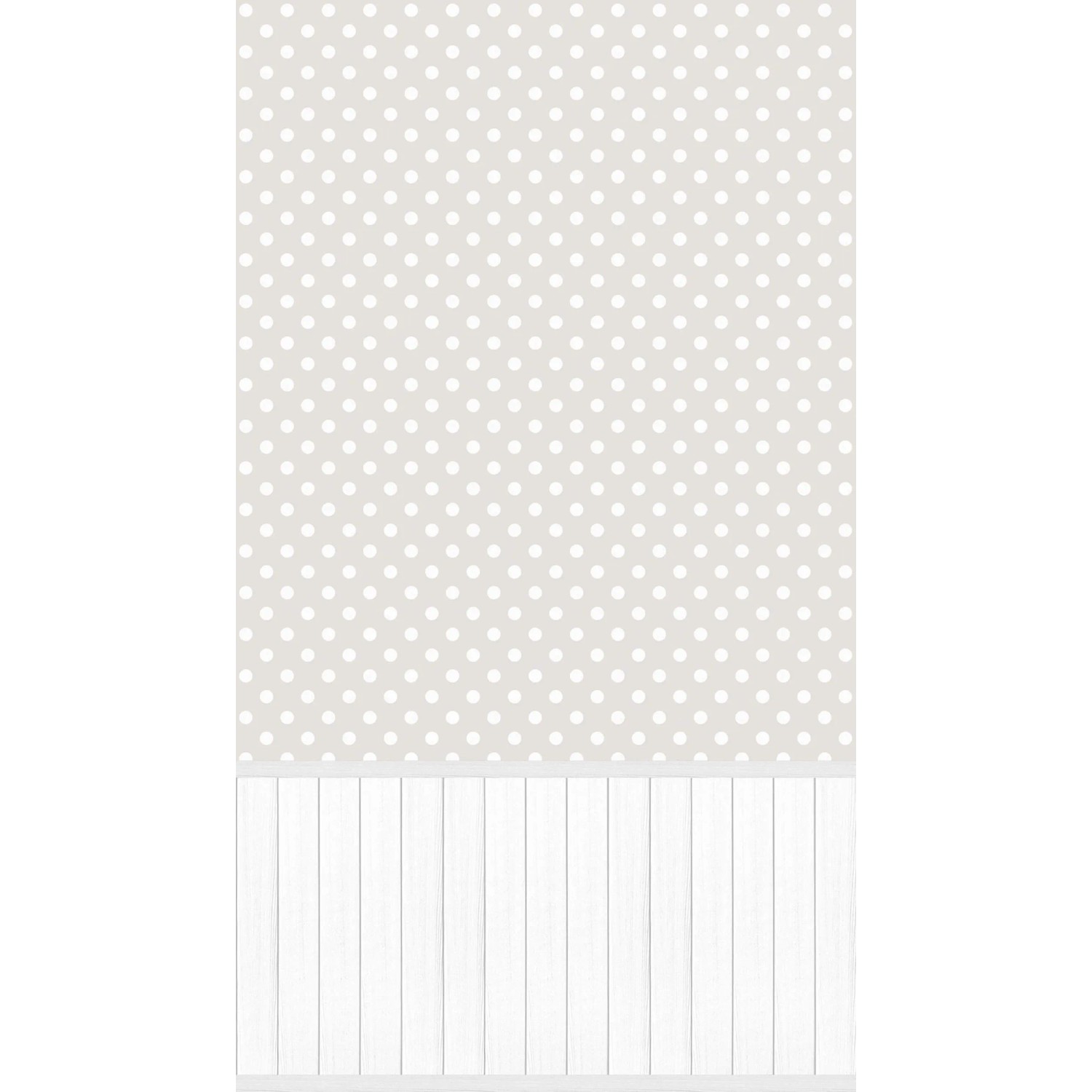 PROFHOME 398062-GU Fototapete Kindertapete Grau Weiß Seiden-Grau 1,59 m x 2,8 m