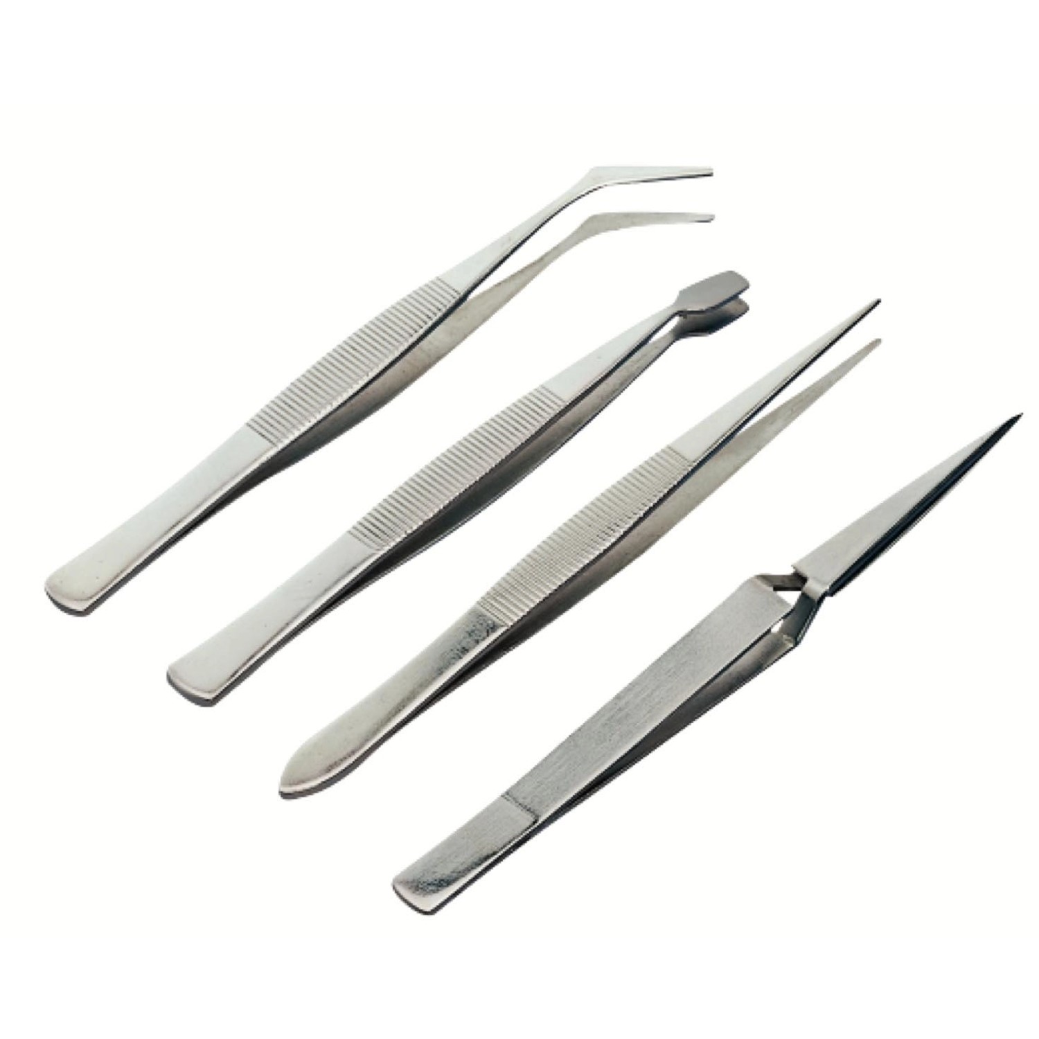 Pebaro Pinzetten-Set 4-Teilig Große Pinzetten günstig online kaufen