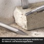 Einhell SDS Plus Meißel Set, 3-teilig, 250 mm, mit Spitz-, Flach- und Spatmeißel für Bohrhämmer.