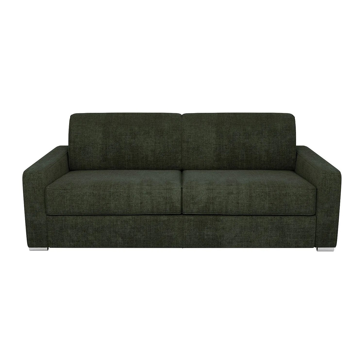 Vente-unique Schlafsofa Calito Grün 194 cm