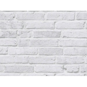 Graue A.S. Creation Vliestapete mit Ziegelstein-Mauer-Optik (FSC®)