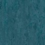 Blaue Vliestapete mit glänzender Oberfläche, Uni-Design für Wandgestaltung.