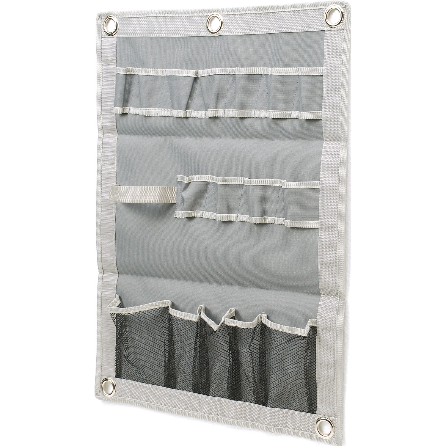 LUX Wandorganizer Textil Grau