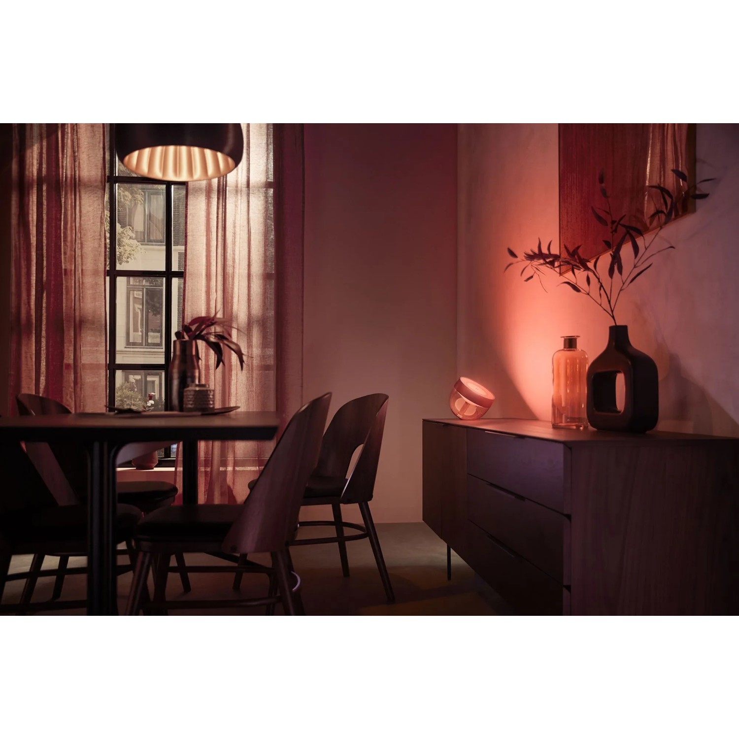 Philips Hue Smart-LED-Tischleuchte Iris White & Color Ambiance Kupfer_4