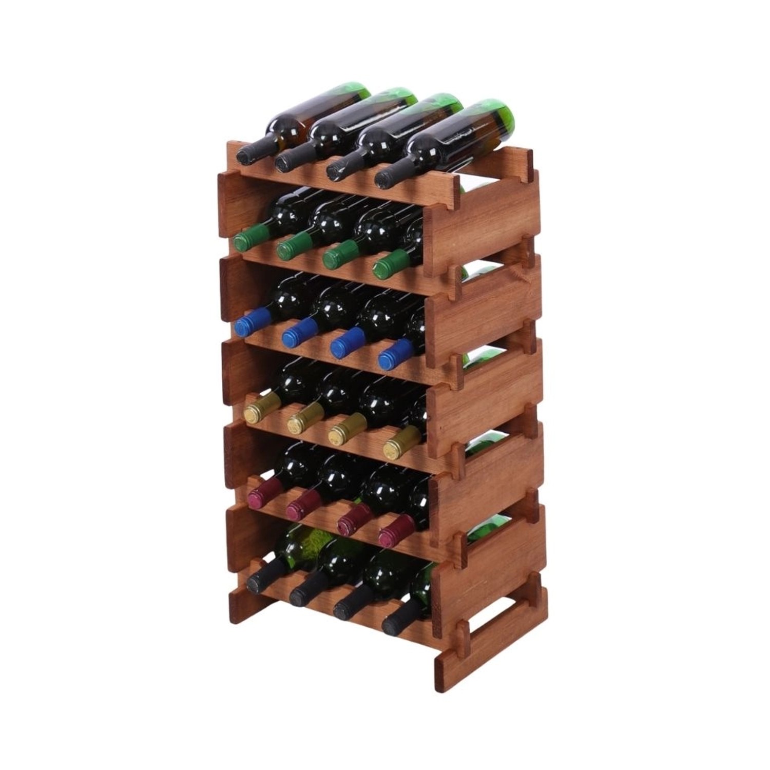 PROREGAL Weinregal VINOTECA FLEX PRO HxBxT 79x46x28cm 24 Flaschen Auf 6 Ebe günstig online kaufen