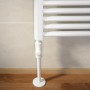 Schulte Multifix Rohrverkleidung, 3er-Pack, weiß, Länge 100 cm. Heizungsrohr-Verkleidung aus Kunststoff.