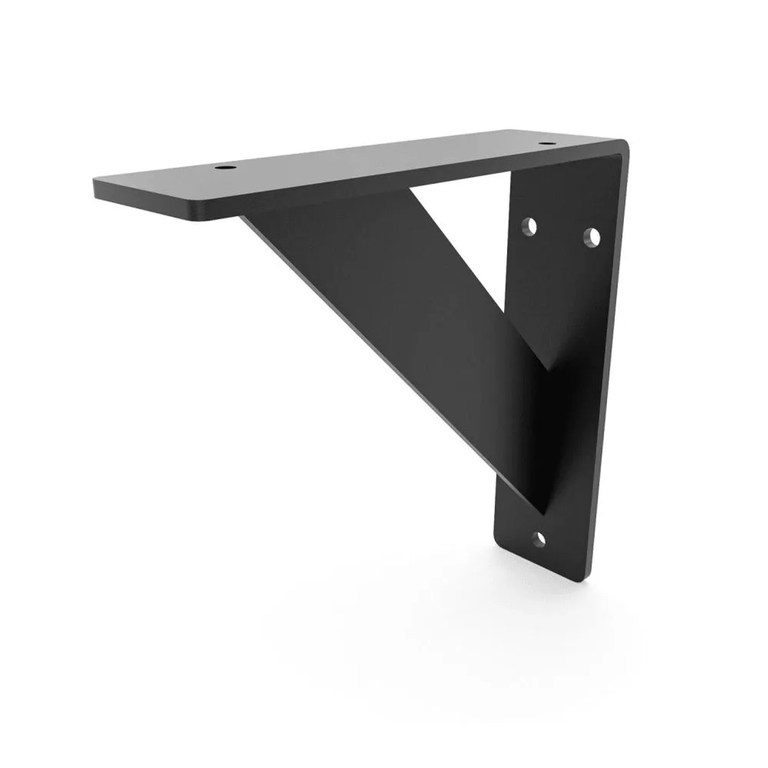 HEVVA Schwerlasthalterung ELBE 15 cm Tief 1 Halter Schwarz
