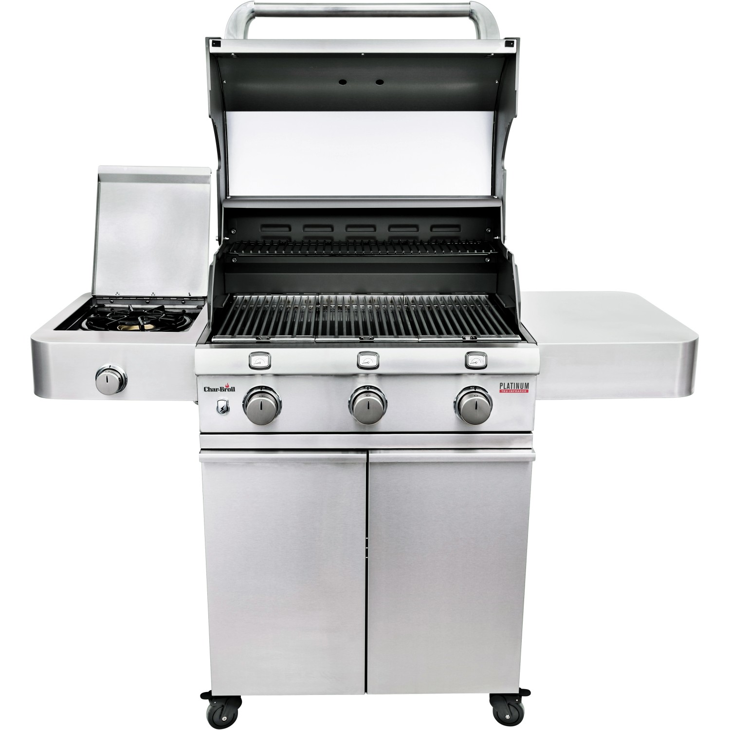 Char Broil Gasgrill Platinum 3400 S 3 Brennern Seitenkocher