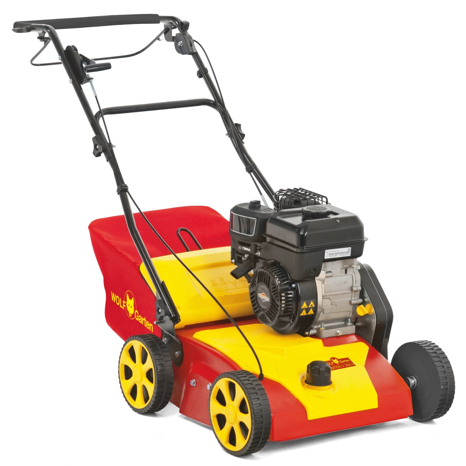 WolfGarten BenzinVertikutierer und Rasenlüfter V 389 B 3.400 W