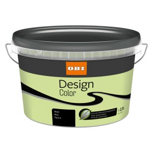 Eimer OBI Design Color matt Mint, 2,5 l, für bunte Wandfarben.