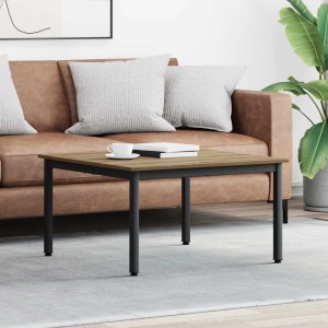 vidaXL Couchtisch Kunsthandwerk Eiche 80 x 80 x 45 cm Holzwerkstoff 892583