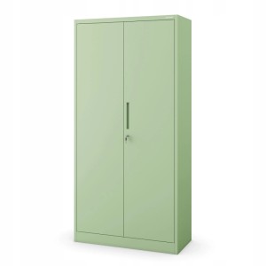Jan Nowak Abschließbarer Mehrzweckschrank Dawid 185 x 90 x 45 cm Fresh Style Pastellgrün