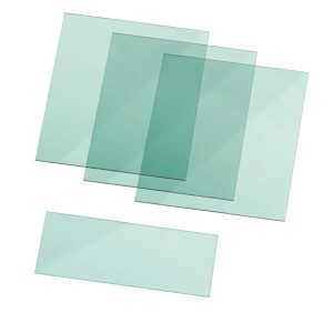STAHLWERK Vorsatzscheiben 4er Set für Schweißhelme ST 450 R/RC, transparent.
