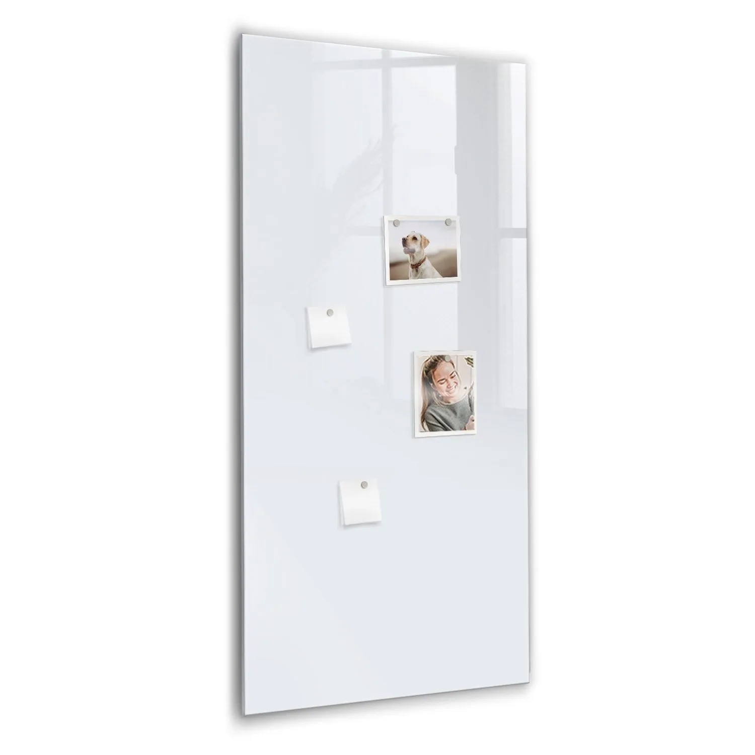 Tulup Beschreibbare Glasmagnettafel Farbe Dunkelweiß 60x120 cm Magnettafel günstig online kaufen