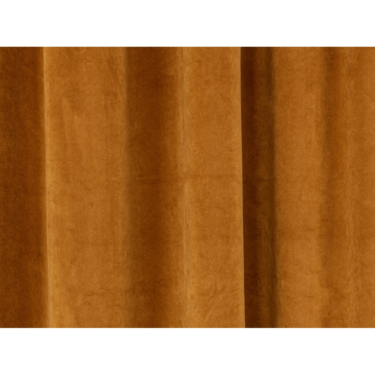 OBI Vorhang Mustard, 2er-Set, 135x250 cm, Tunnelzug, lichtundurchlässig.