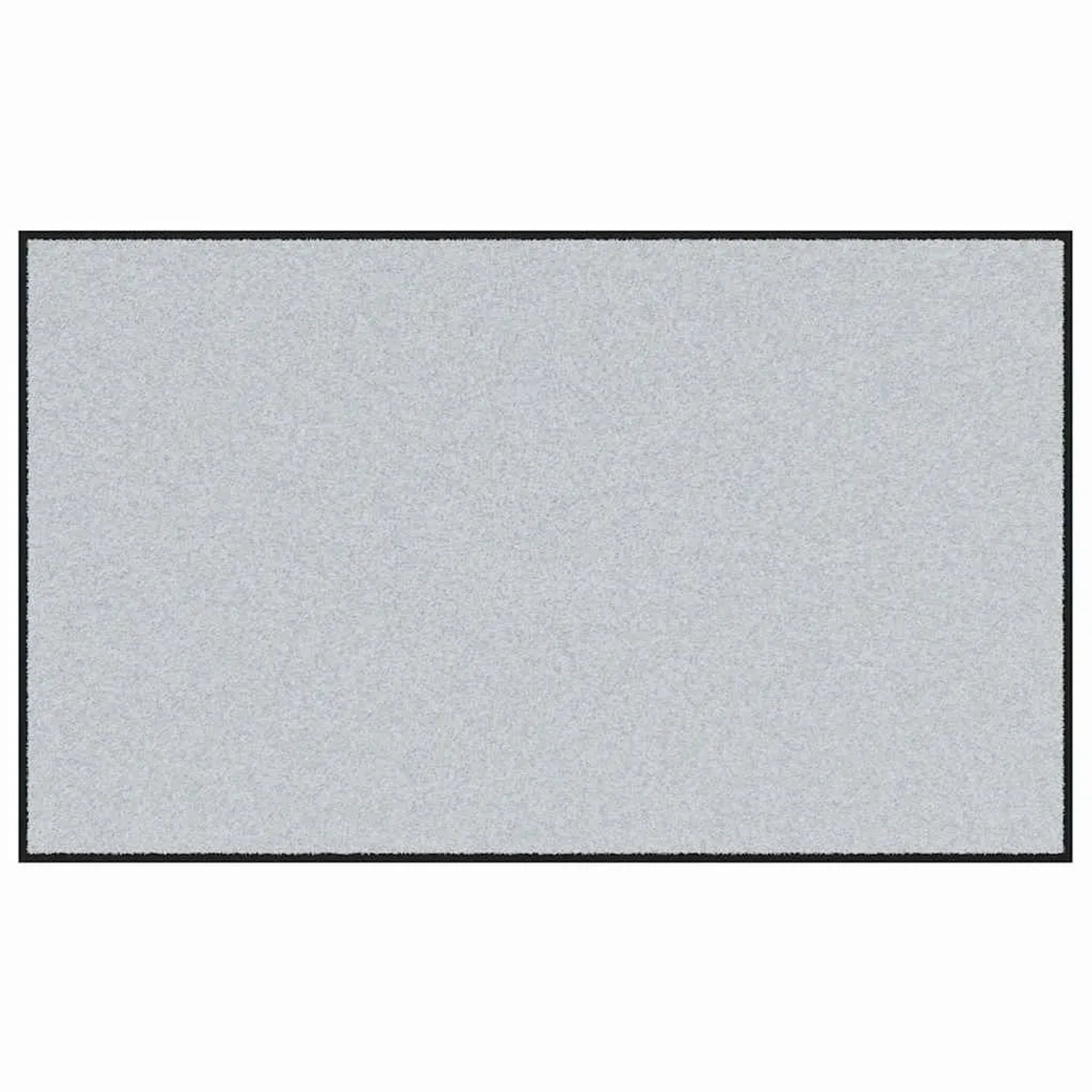 vidaXL Fußmatte Grau und Schwarz 90 x 150 cm Polypropylen und Vinyl 4100772 günstig online kaufen