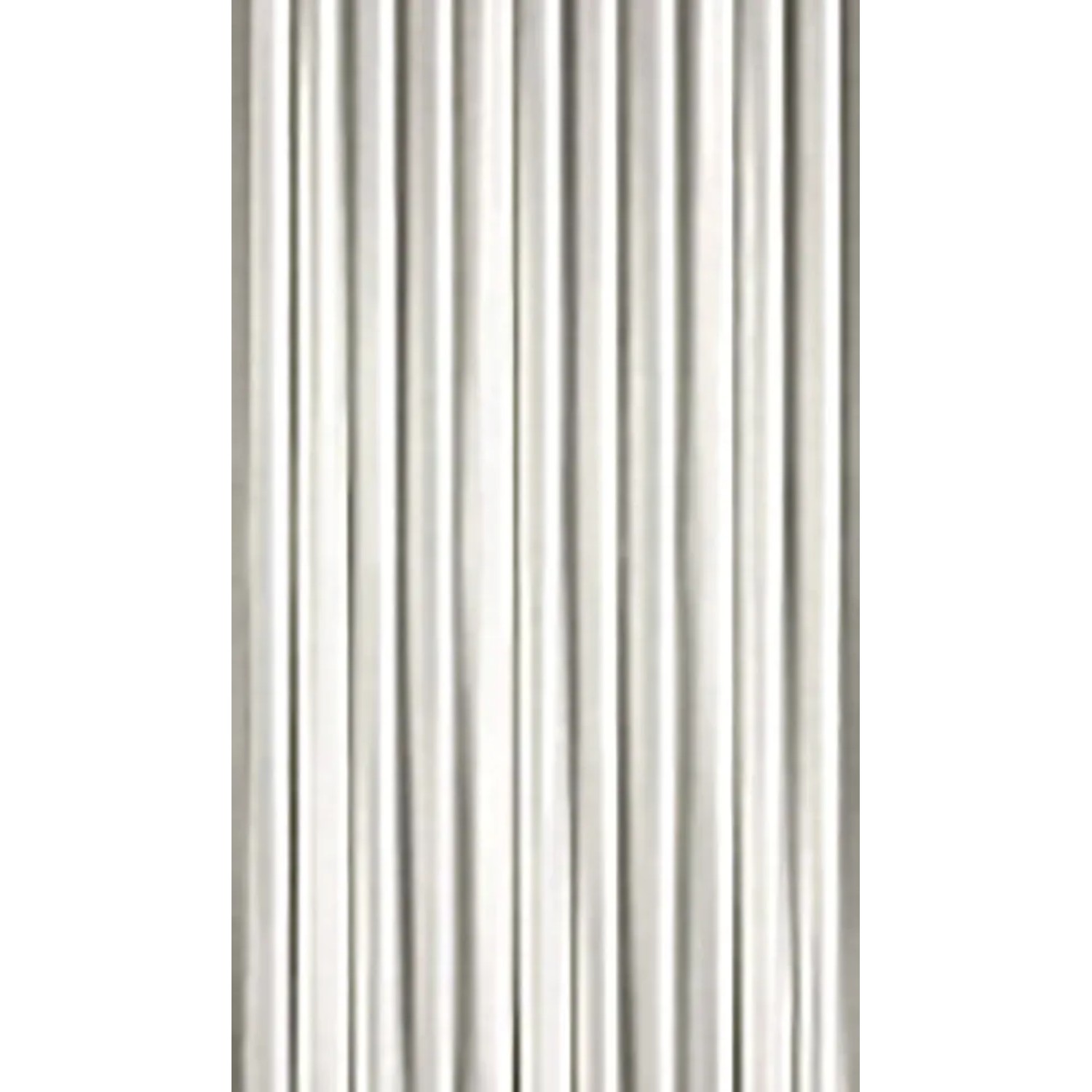 Grau-weißer Streifenvorhang (90x200cm) als Türvorhang oder Raumteiler.