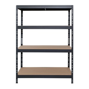 Ar Shelving Schwerlastregal, 180x120x60cm, 4 Böden, Anthrazit, Steckregal