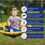 Zero Gravity Gartenschaukel UFO mit Stabilem und Korrosionsbeständigem Metallrahmen_3