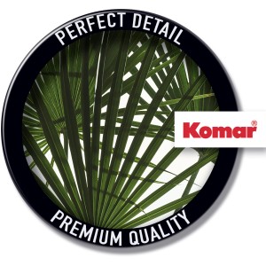 Komar Wandbild Palmtree Leaves, 30x40 cm, Detailaufnahme der Palmblätter.