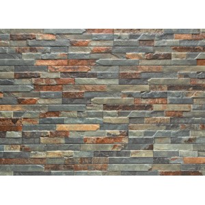 Klimex Verblender Feinsteinzeug UltraStrong Bologna Multicolor, Ansicht der Oberfläche.