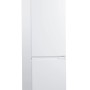 Weißer Kühl-Gefrier-Schrank als Teil der Held Küchenzeile Kempten 360 cm.