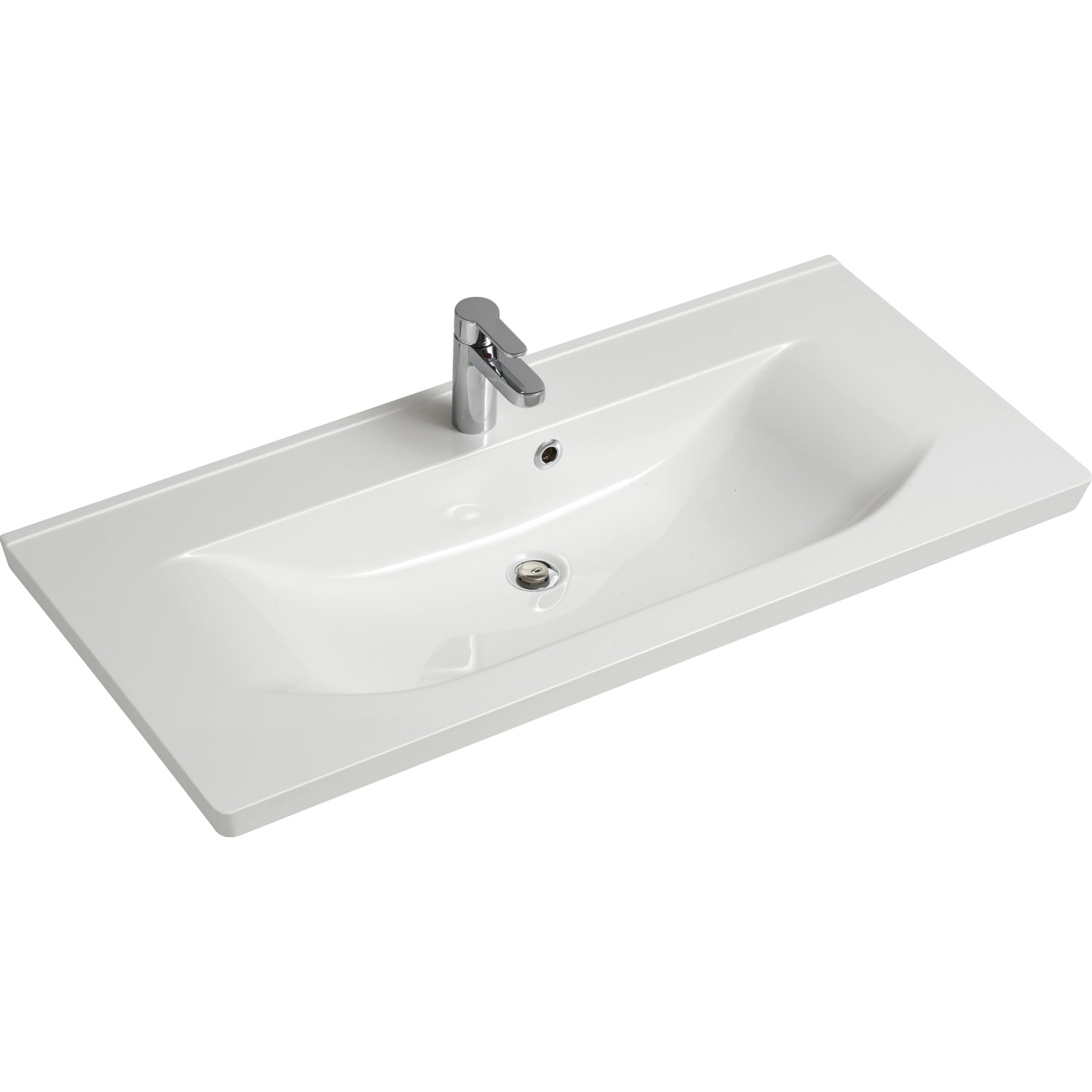 Pelipal Mineralmarmor-Waschbecken 110 cm Trentino