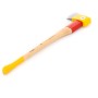 Ochsenkopf Spaltaxt OX 648 H-2508 mit Hickorystiel, rot/gelb, 80 cm. Axt zum Holz spalten.