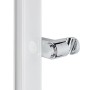 Swiss Aqua Technologies Duschset Duschstange mit Handbrause und Praktischer Ablage Weiß und Chrom_6